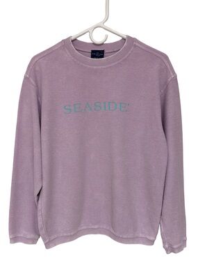 The Seaside Style “Seaside” Lavender Crewneck Sweatshirt Youth XL